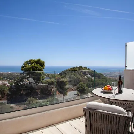 Spectacular New Apartment With Incredible Sea Vie Mijas Exterior photo